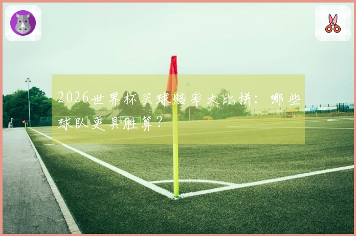 2026世界杯买球赔率大比拼：哪些球队更具胜算？